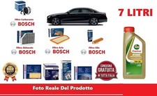 TAGLIANDO 4 FILTRI BOSCH + OLIO PER MERCEDES CLASSE E W213 200 d 110 KW 150 CV