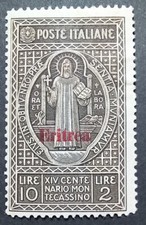 REGNO Colonia Eritrea 10 lire