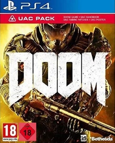 Gioco ps4 doom incl - doom, uac