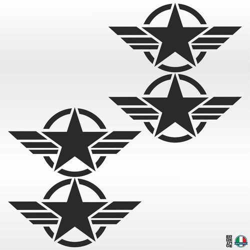 Sticker adesivi stella - adesivi,