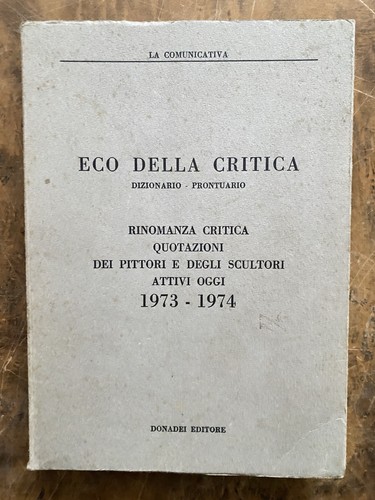 Eco della critica quotazoni - della,