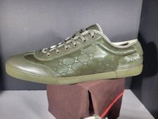 Sneakers basse Gucci in pelle