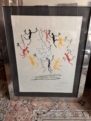 Litografia picasso 1961 - litografia,