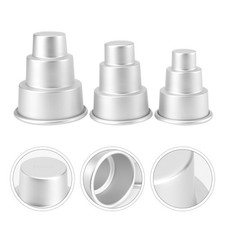 3 Pcs Stampi Pasticceria