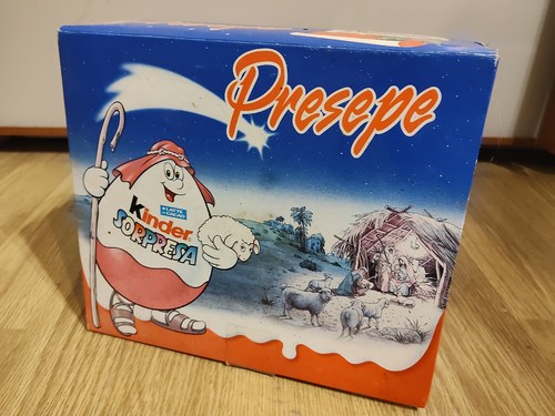 Presepio kinder vintage