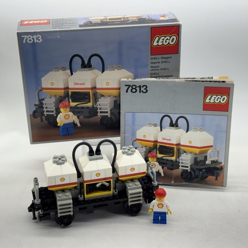 Cib lego 7813 shell tank - cib, wagon