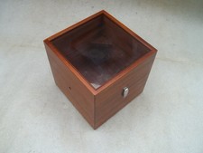 Cassa cronometro marina Thomas Mercer vintage nuova vecchia stock