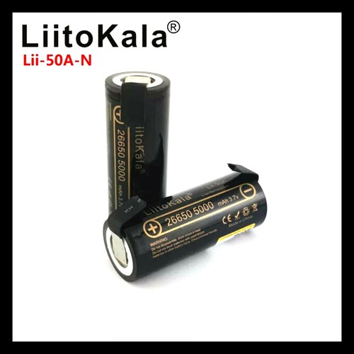 Batteria 26650 ricaricabile - batteria,