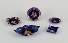 Limoges, France. Five pieces