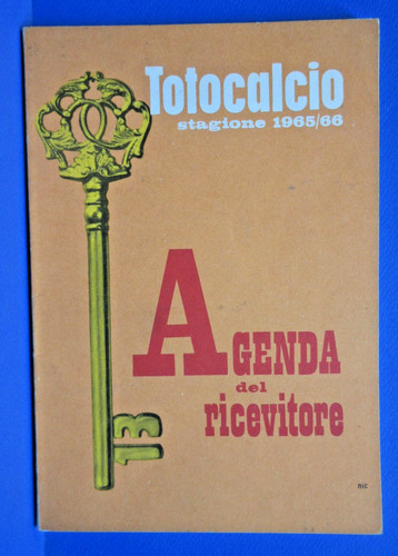 Totocalcio agenda del - totocalcio,