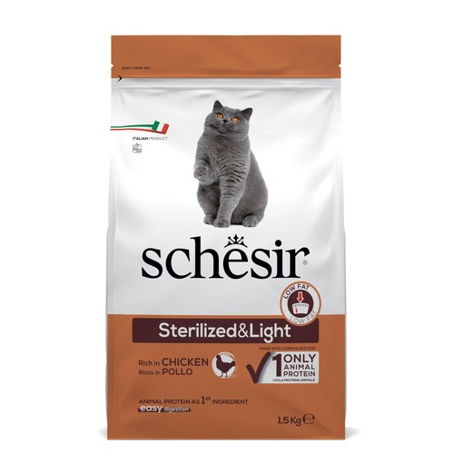 Schesir sterilizzato leggero - sterilizzato, e