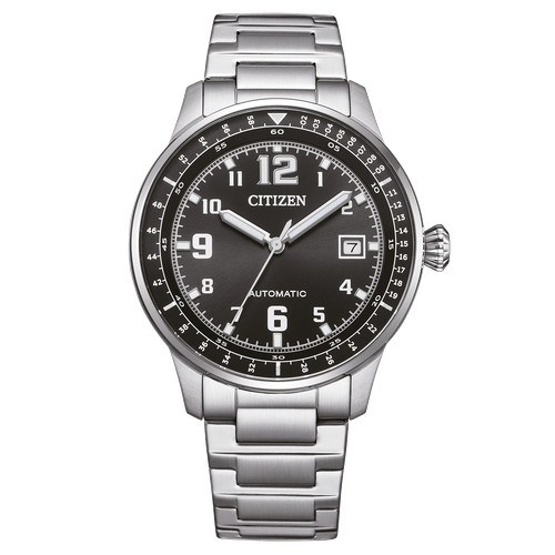 Citizen silver mens analogue - silver,