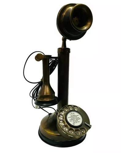 Antico telefono candeliere - antico,