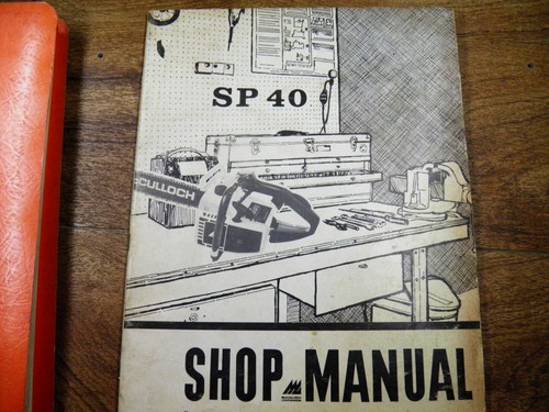 Manuale negozio mcculloch - mcculloch, sp