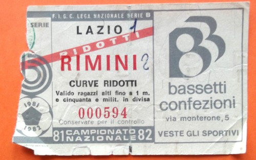 Biglietto stadio campionato - stadio,