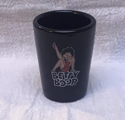 Bicchiere betty boop nero - betty,