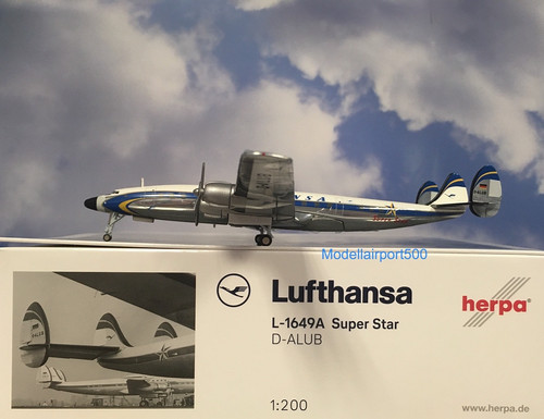 Herpa wings 200 lockheed - 1:200,