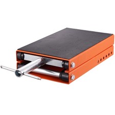 Sollevatore Idraulico Ponte a Forbice per Moto Officina Carico Max. 500kg