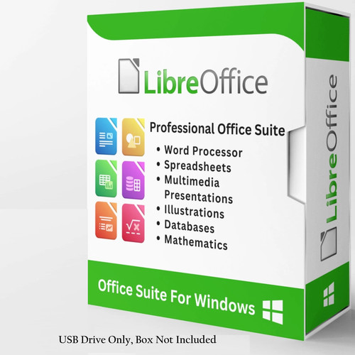 Libreoffice software suite - software,