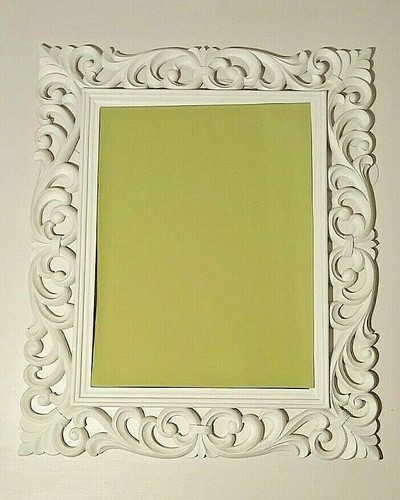 Specchiera legno bianco shabby - specchiera,