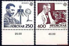 Faroe 1983 Premio Nobel Fleming Scienza Medica Salute Lente d'ingrandimento Europa **