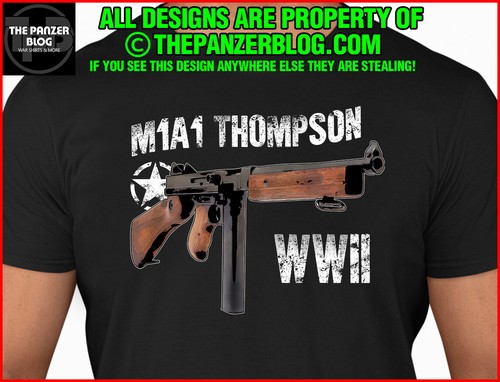 Maglietta m1a1 thompson - maglietta, us