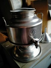 contenitore inox olio belvivere rubinetto 5 litri