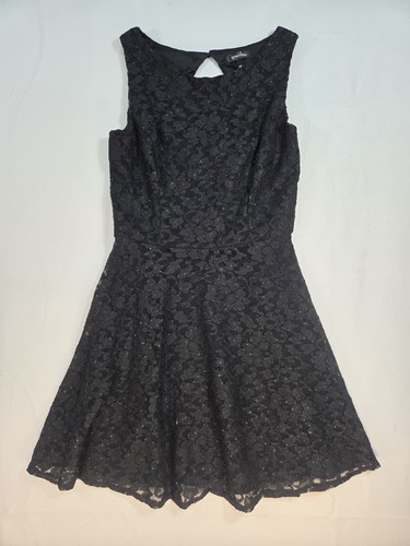 Abito pizzo glitterato - abito,