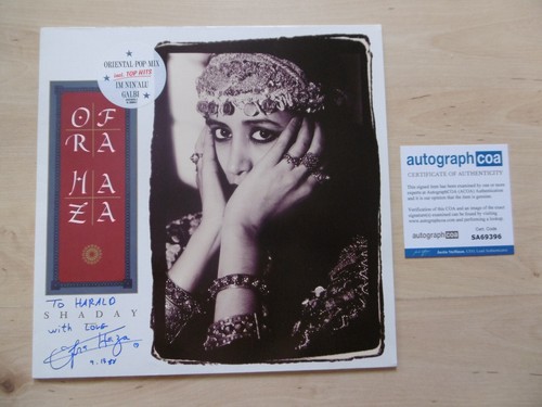 Ofra haza autografo originale - ofra,