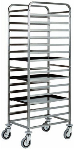 Carrello porta teglie cm - porta, 14