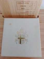 COFANETTO VATICANO 500 LIRE BIMETALLICO  " BEATA VERGINE MARIA"