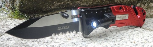 Tac force rescue knife fire - tac-force,
