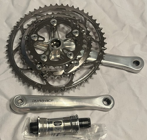 Guarnitura tripla shimano dura - guarnitura,