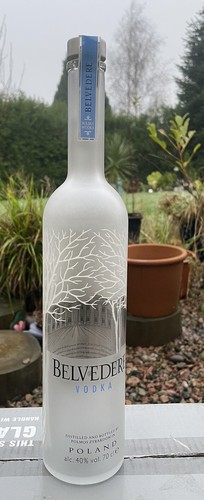 Belvedere vodka dummy glass - vodka,