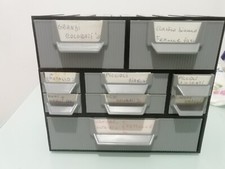 Scatola contenitore set di cucito 