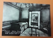 GIACOMO LEOPARDI - cartolina Palazzo Leopardi e camera del Poeta - anni 50