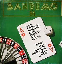 Sanremo 86 LP Vinile 33 Giri Prima Stampa Ita 1986 RICORDI
