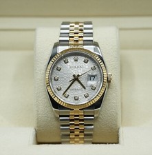 Rolex da uomo in acciaio e oro