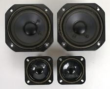AUDIOLA 2WK9N TWEETER+WOOFER - 4 ALTOPARLANTI - FUNZIONANTI - 7X7CM / 11X11CM