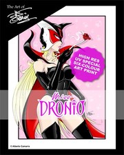 The Art of Alberto Camarra • Anime Legends: MISS DRONIO (from YATTAMAN) UV 60x90