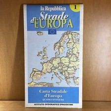 CARTA STRADALE D'EUROPA QUADRO