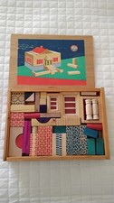 Gioco costruzioni legno - gioco, in