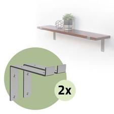 4 Staffe per mensole scaffali