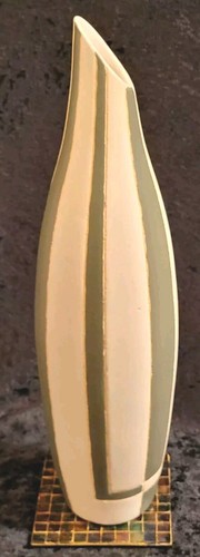 Scandinavian art pottery vase - art,
