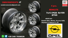 4 Cerchi Minilite 7j 13 4x100