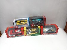 Lotto Di 5 Modellini Burago 1:43 | Ferrari, McLaren, Ford GT, Maserati MC12