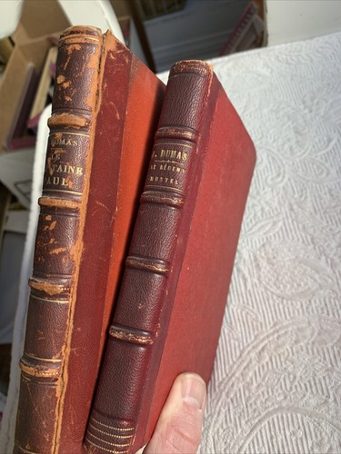 Antique 1875 leather french - antique,