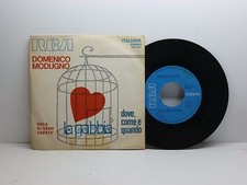 DOMENICO MODUGNO LA GABBIA - DOVE, COME E QUANDO RCA PM 3567 OTTIMO