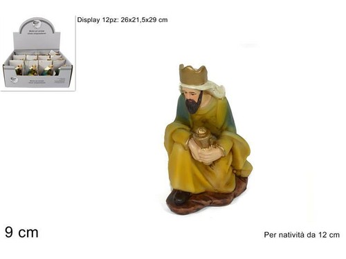 Magi statua gasparre12cm - re,
