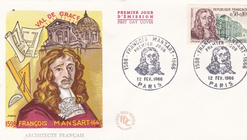 Francia 1966 fdc francois - francia,